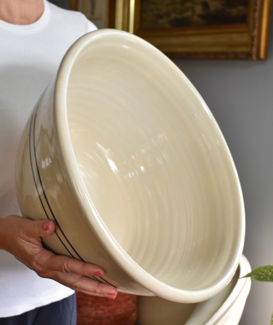 Large Stoneware Mixing Bowl