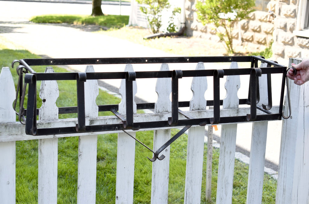 Pair of Wrought Iron Window Boxes
