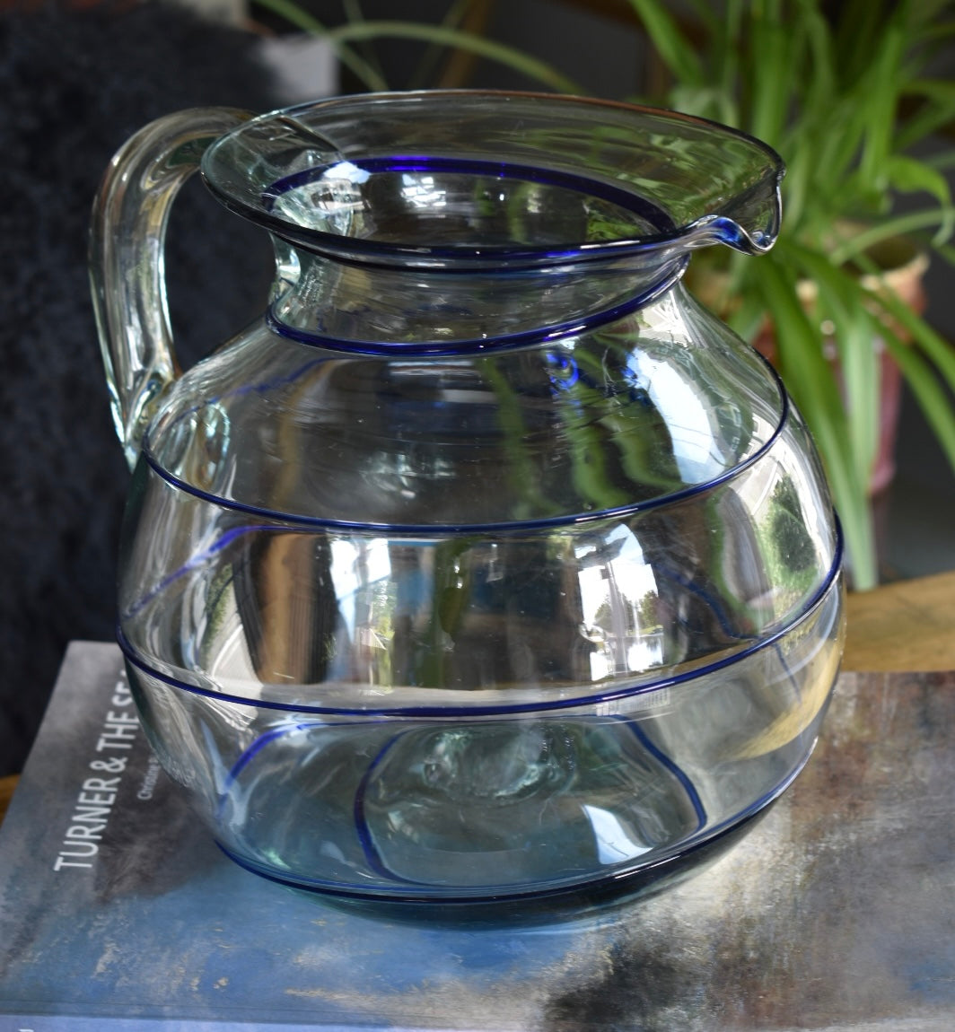 Hand-blown Pitcher