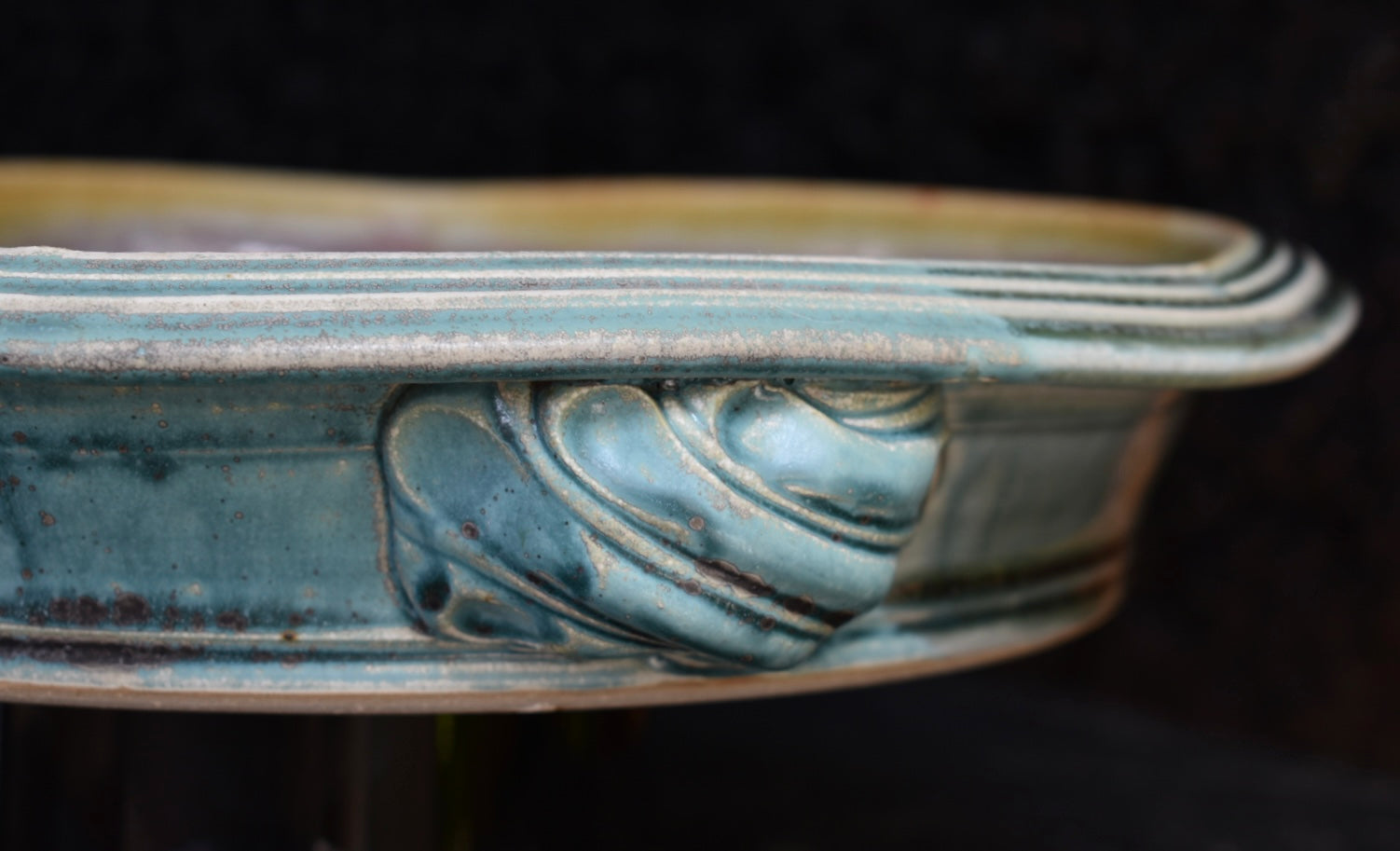 Large Pottery Serving Dish