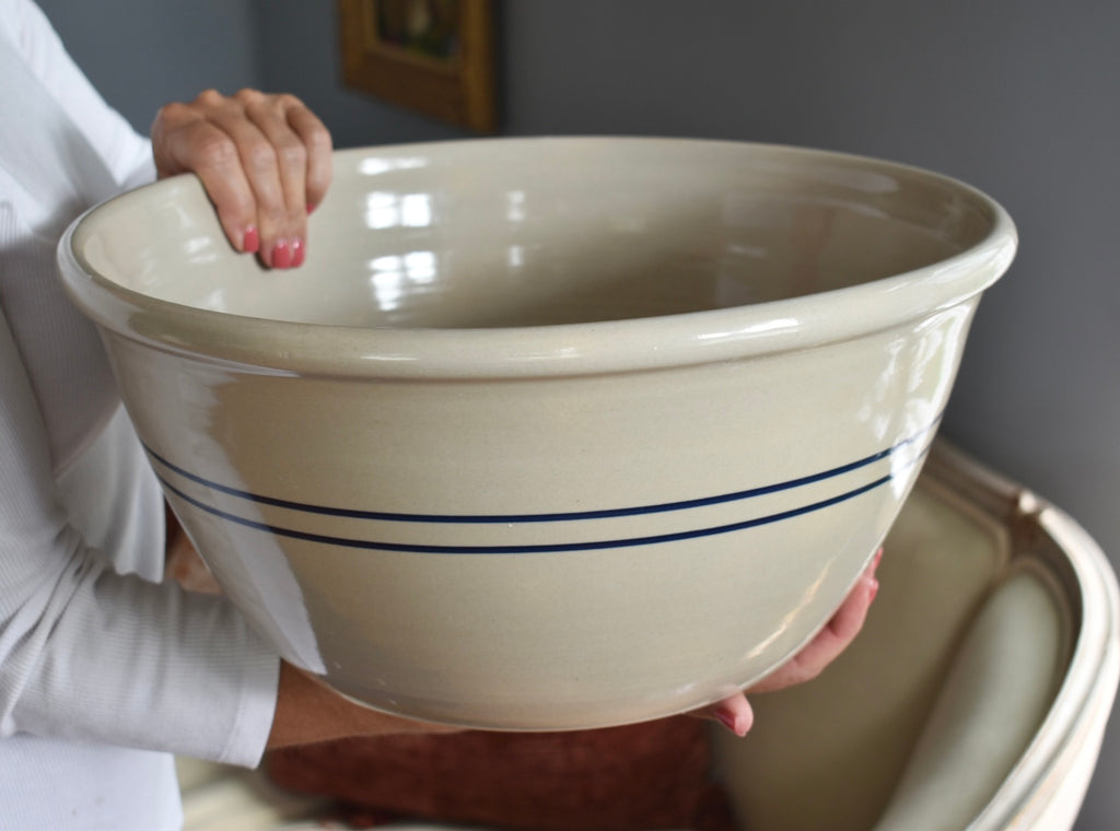 Large Stoneware Mixing Bowl