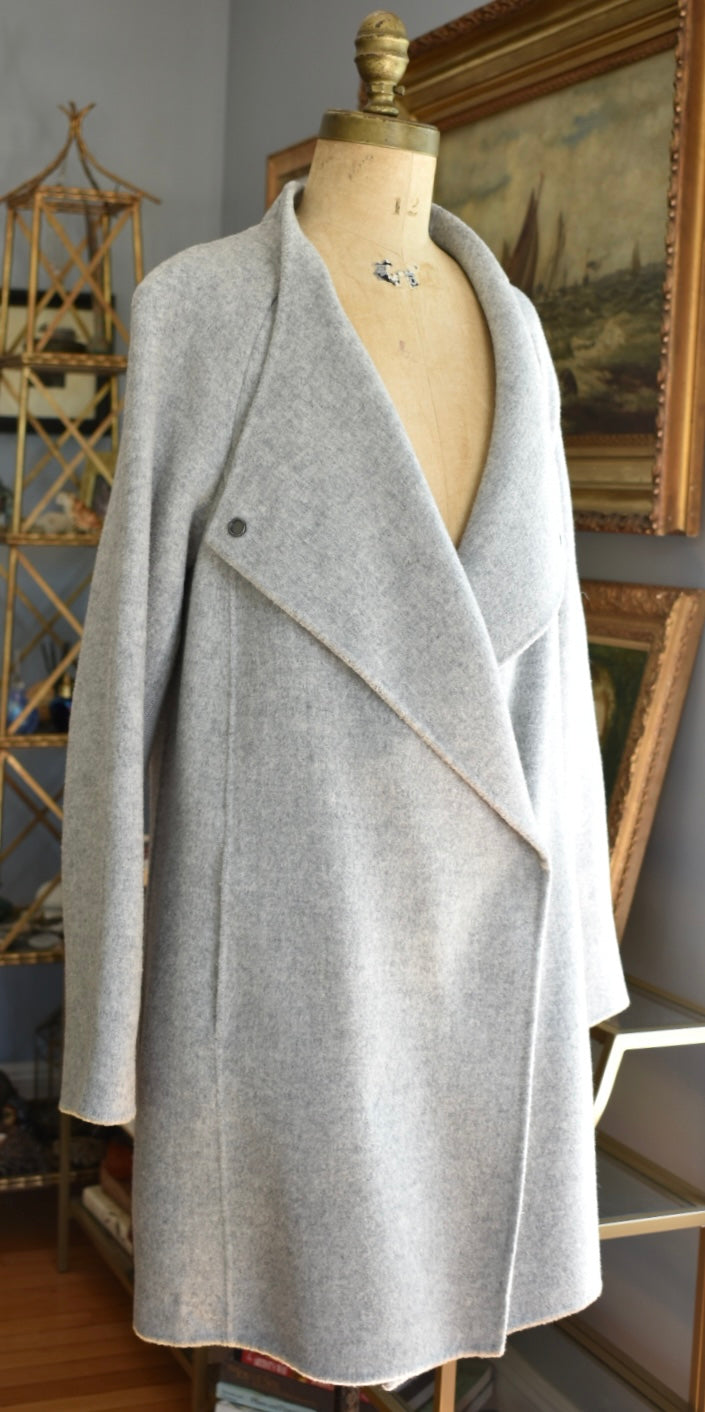 Vince. Wool Sweater Coat