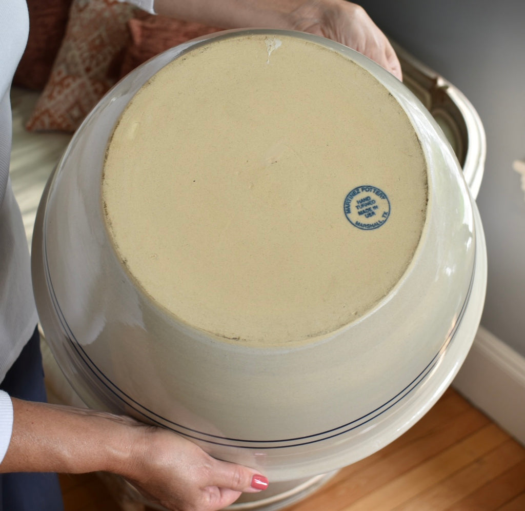 Large Stoneware Mixing Bowl