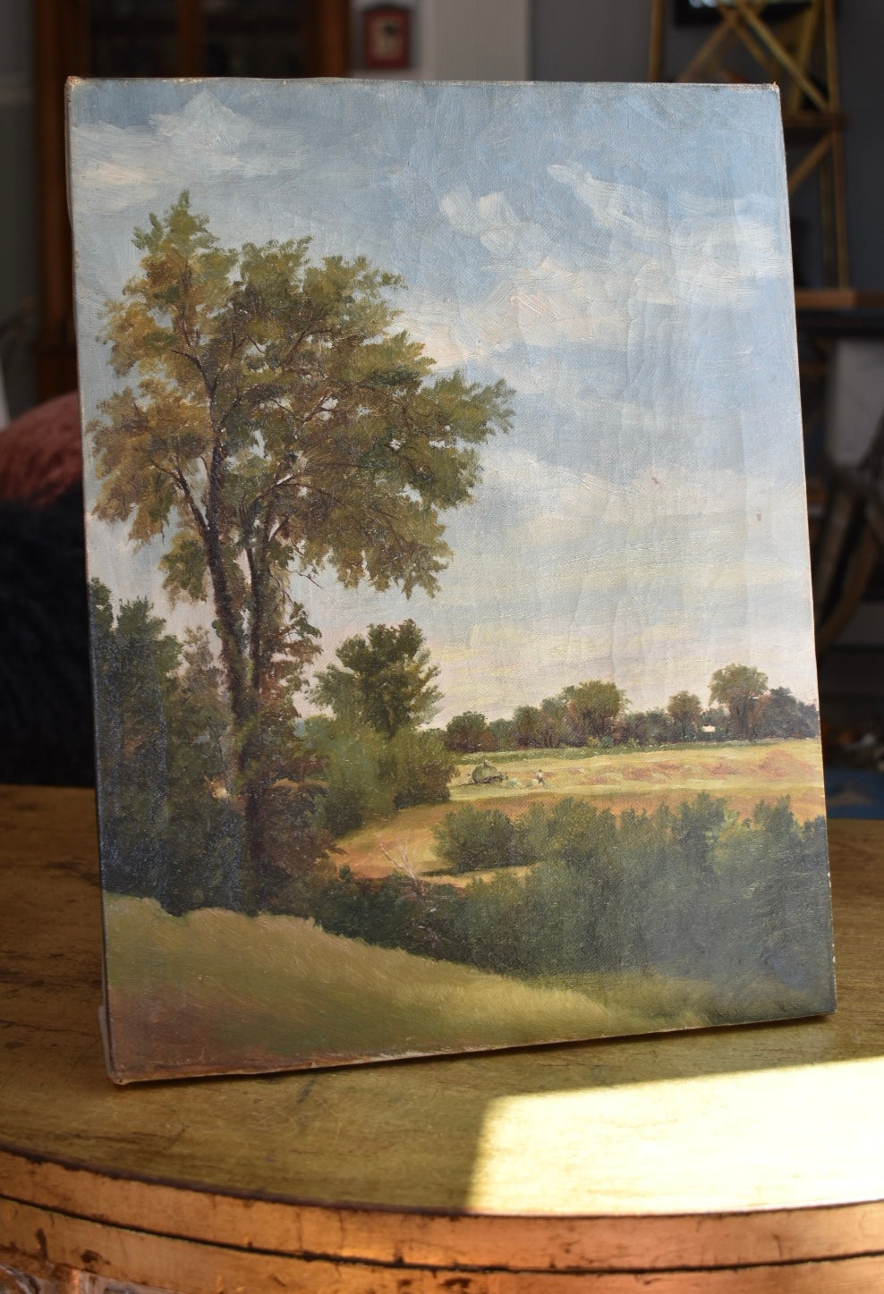 Antique Landscape Painting