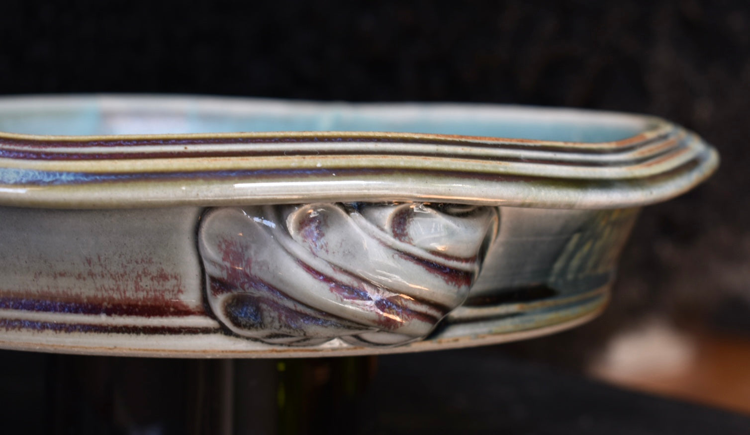 Large Pottery Serving Dish