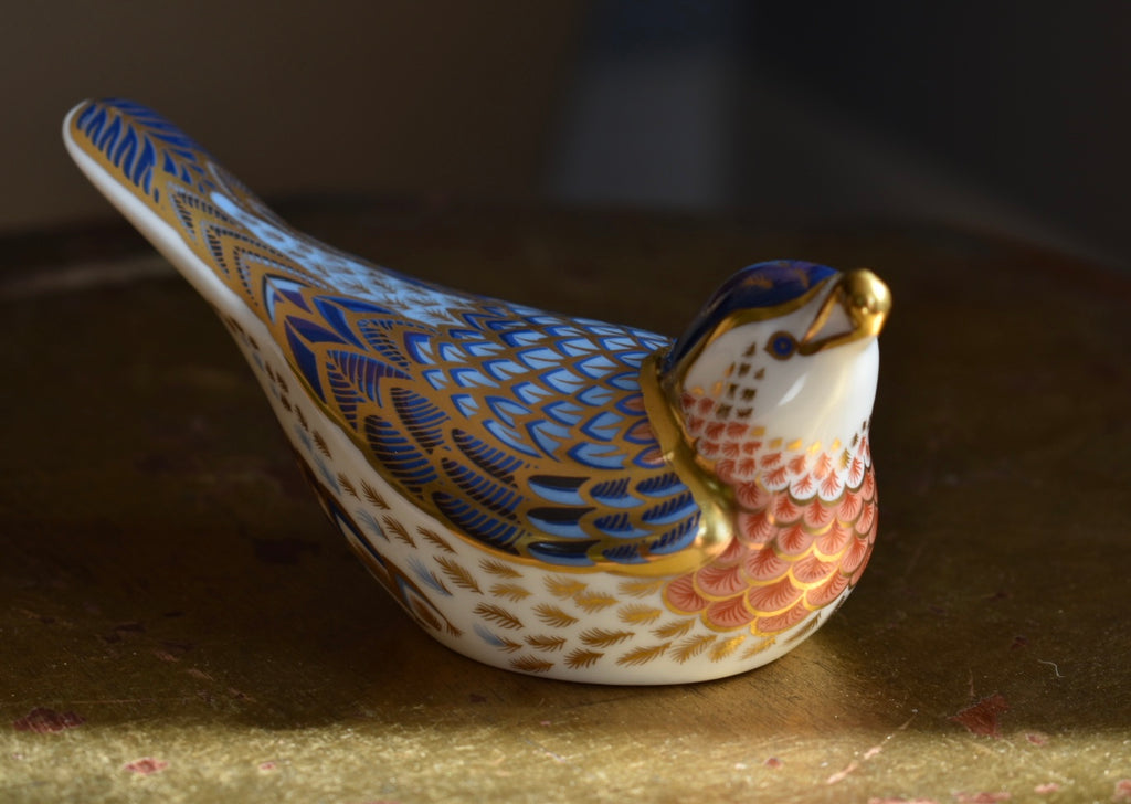 Porcelain Blue Bird