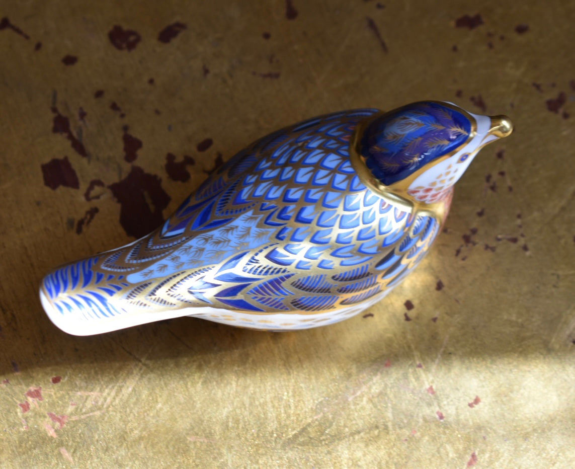 Porcelain Blue Bird