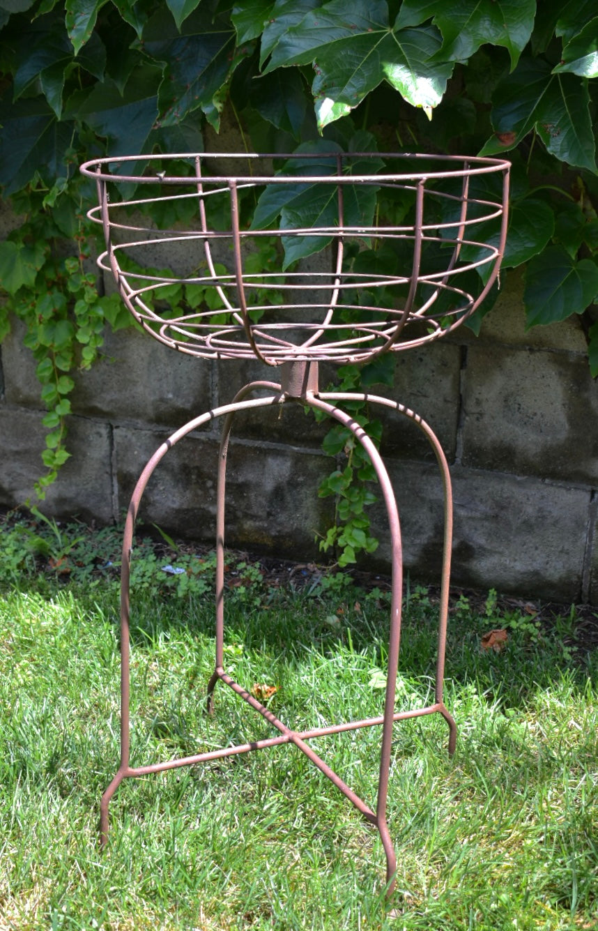 Wrought Iron Flower Basket