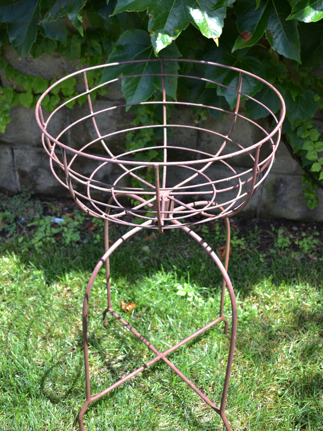 Wrought Iron Flower Basket
