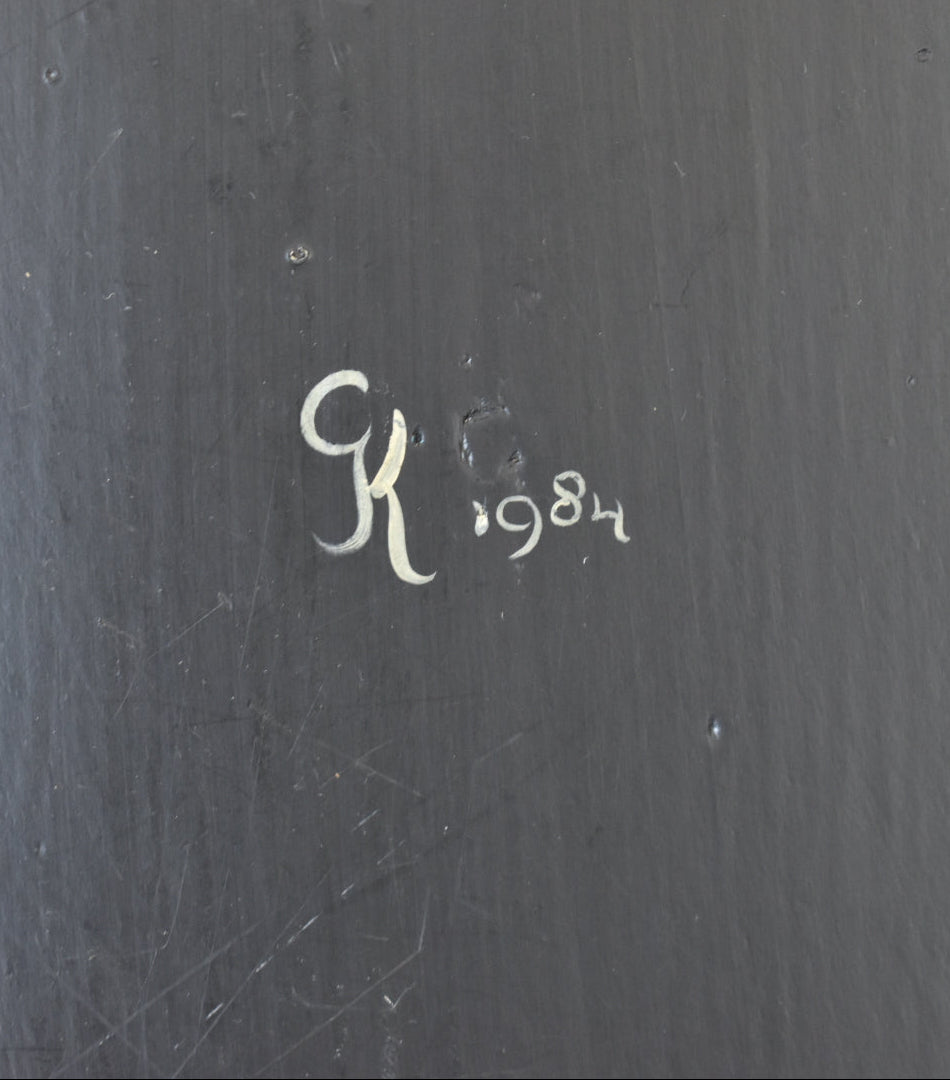 Vintage Wooden Tole Tray