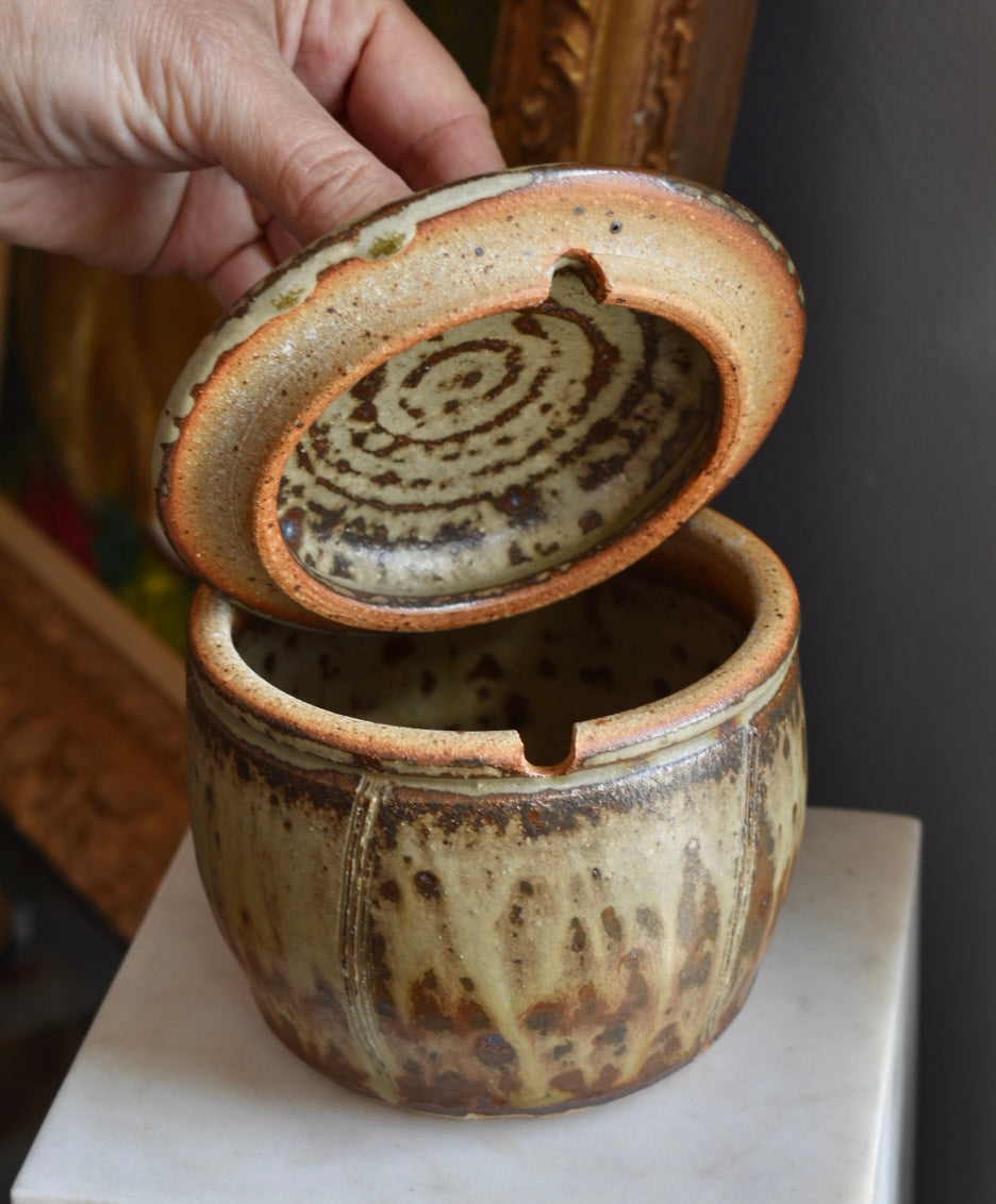 Handmade Lidded Honey Jar