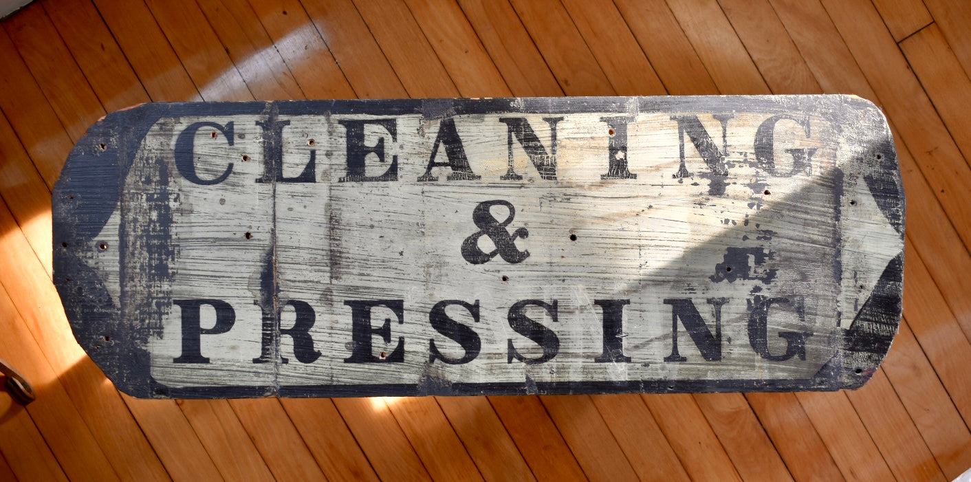 Antique Laundry Sign