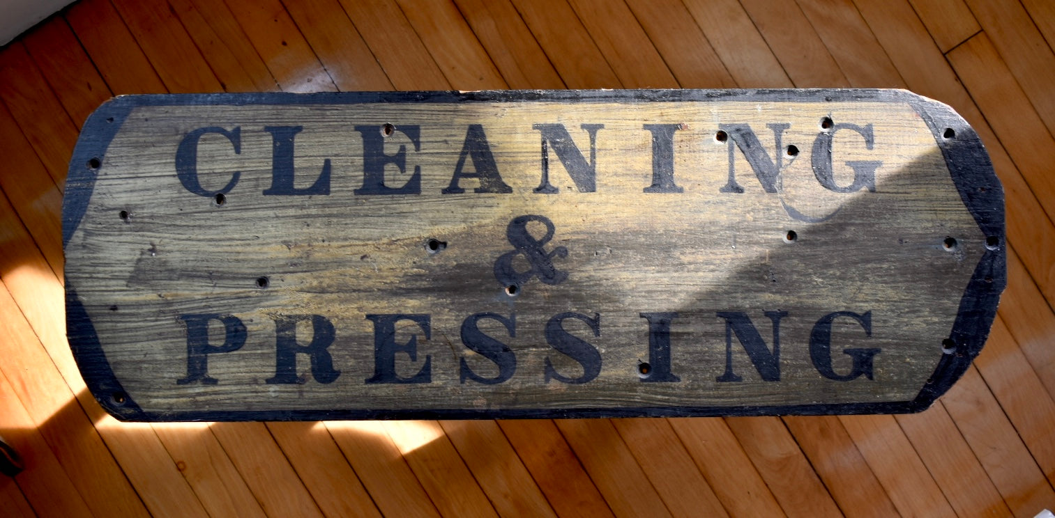 Antique Laundry Sign