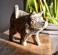 Hand-carved Pig