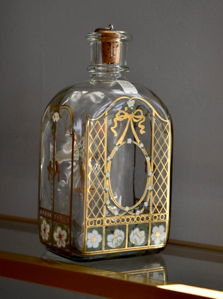 Trio of Holmegaard of Copenhagen Decanters