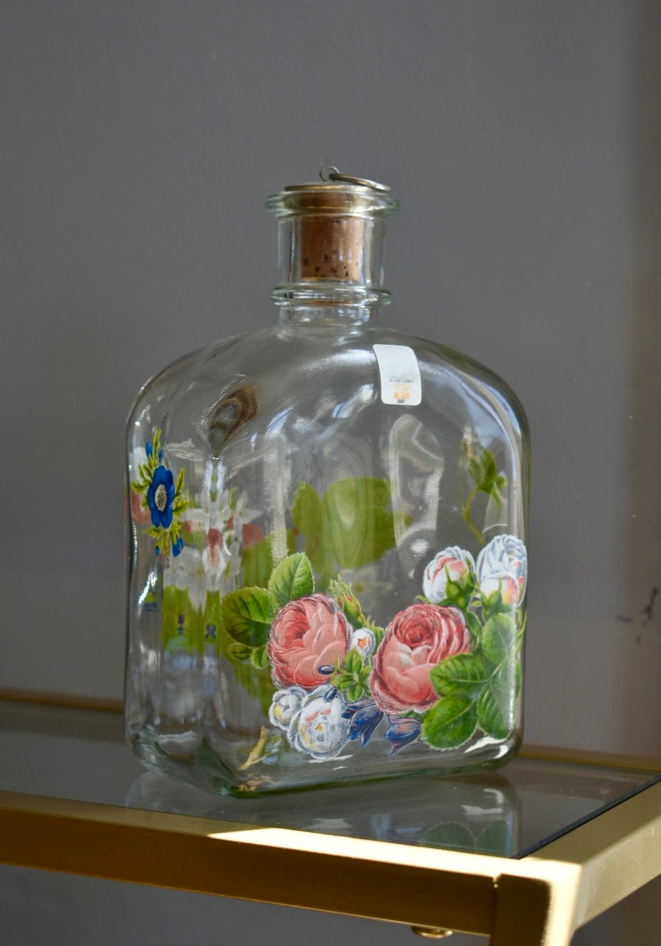 Trio of Holmegaard of Copenhagen Decanters