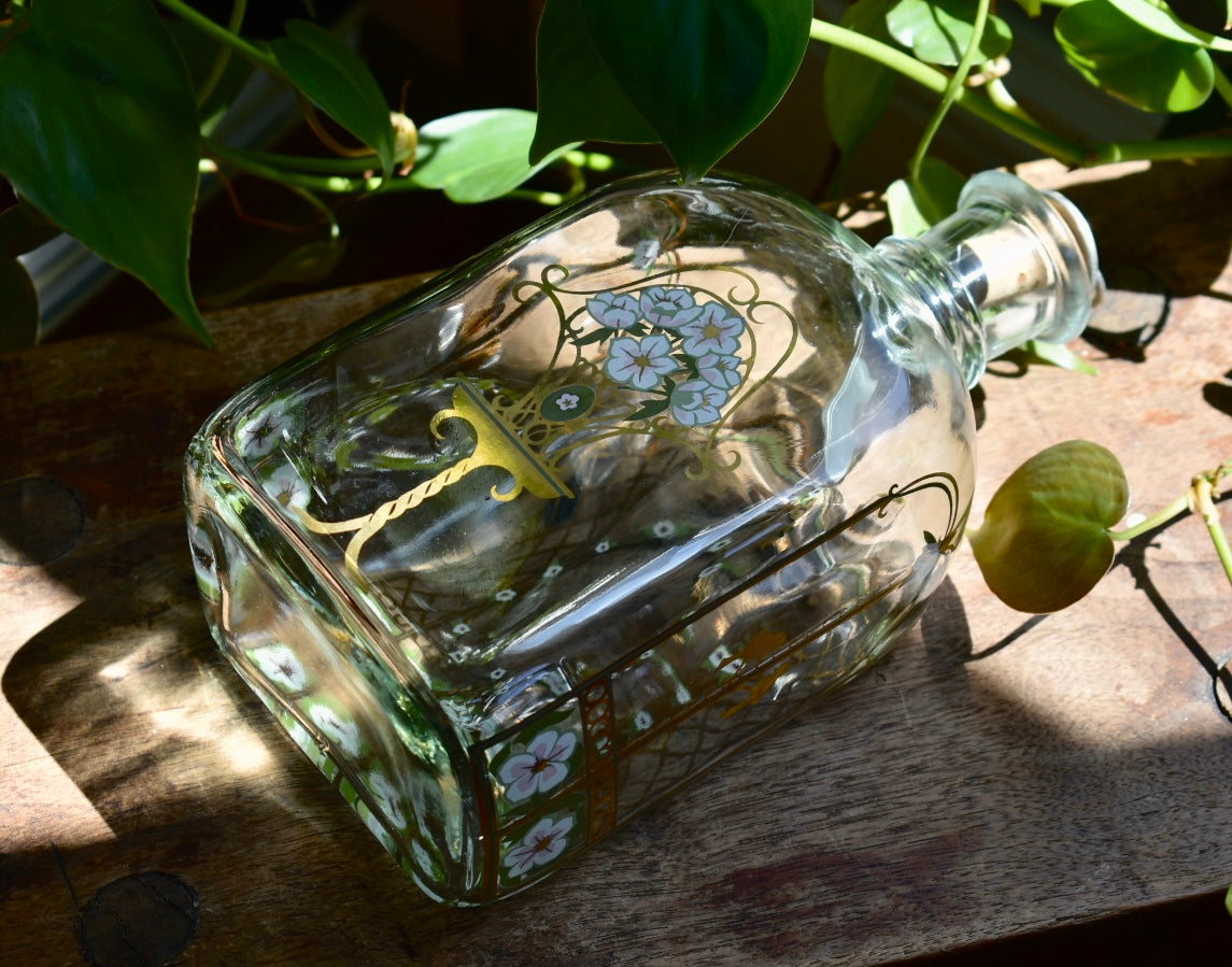 Trio of Holmegaard of Copenhagen Decanters