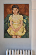 Oil Painting of Young Girl